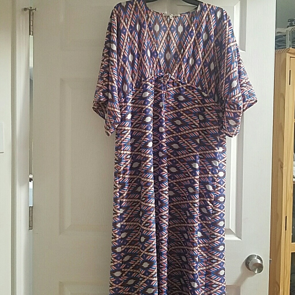 Long maxi, beach cover up or eavning dress